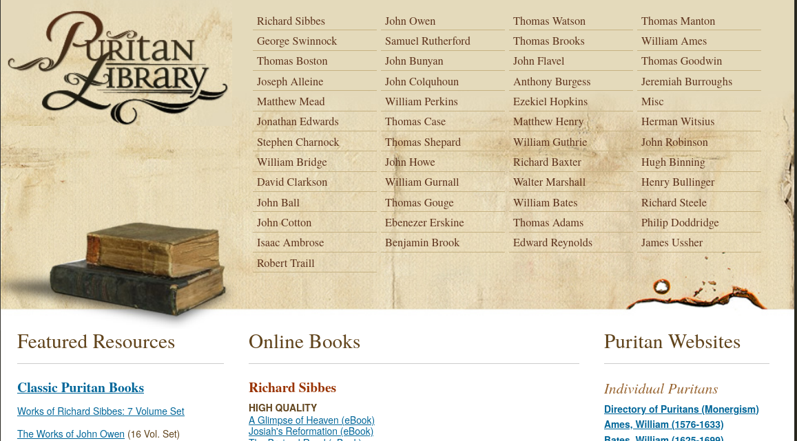 Libri Puritani in Inglese