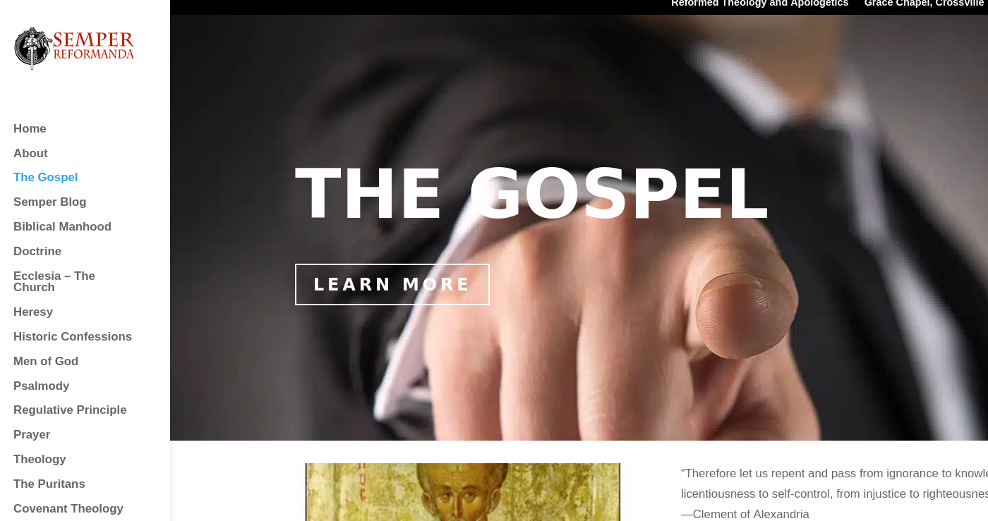 Sito di Articoli Biblici e Riformati