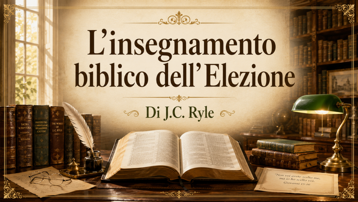 L’insegnamento Biblico dell’Elezione – Di J.C. Ryle