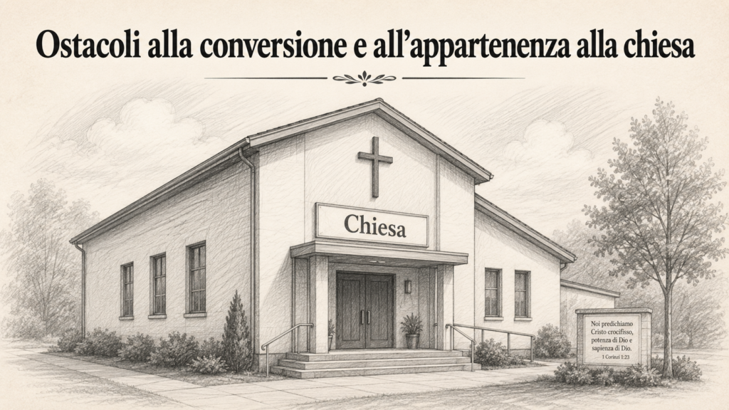 Ostacoli alla conversione e all’appartenenza alla chiesa