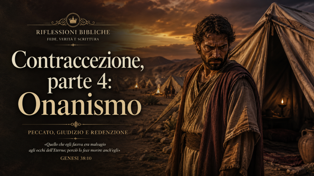 Contraccezione, parte 4: Onanismo