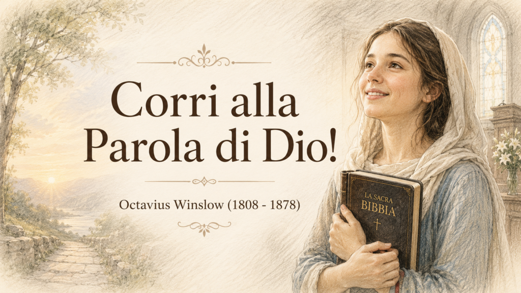 Corri alla Parola di Dio!