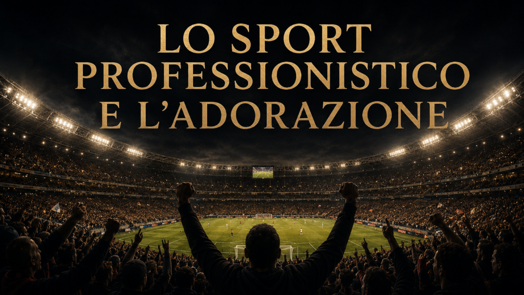 LO SPORT PROFESSIONISTICO E L’ADORAZIONE
